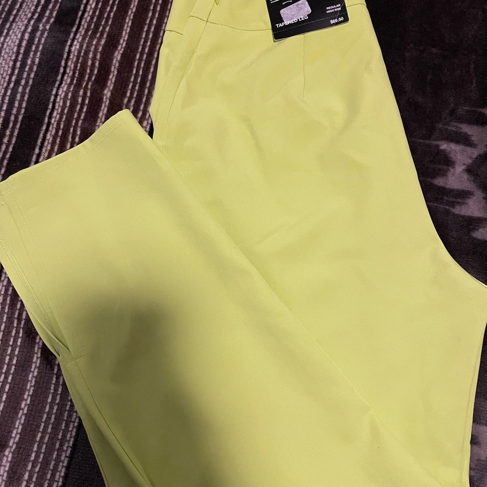 Women Lime Pants